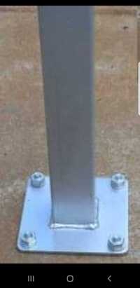 balustes bases de suporte zincado galvanizado