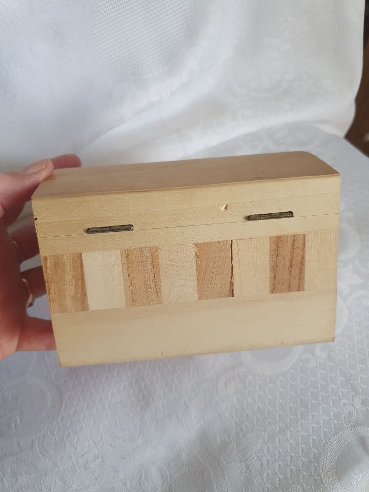 Szkatulka drewniane nowa hand  made