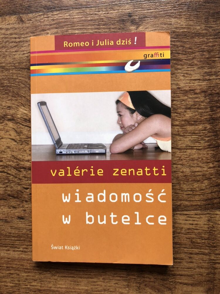 książka Wiadomość w butelce - Valérie Zenatti