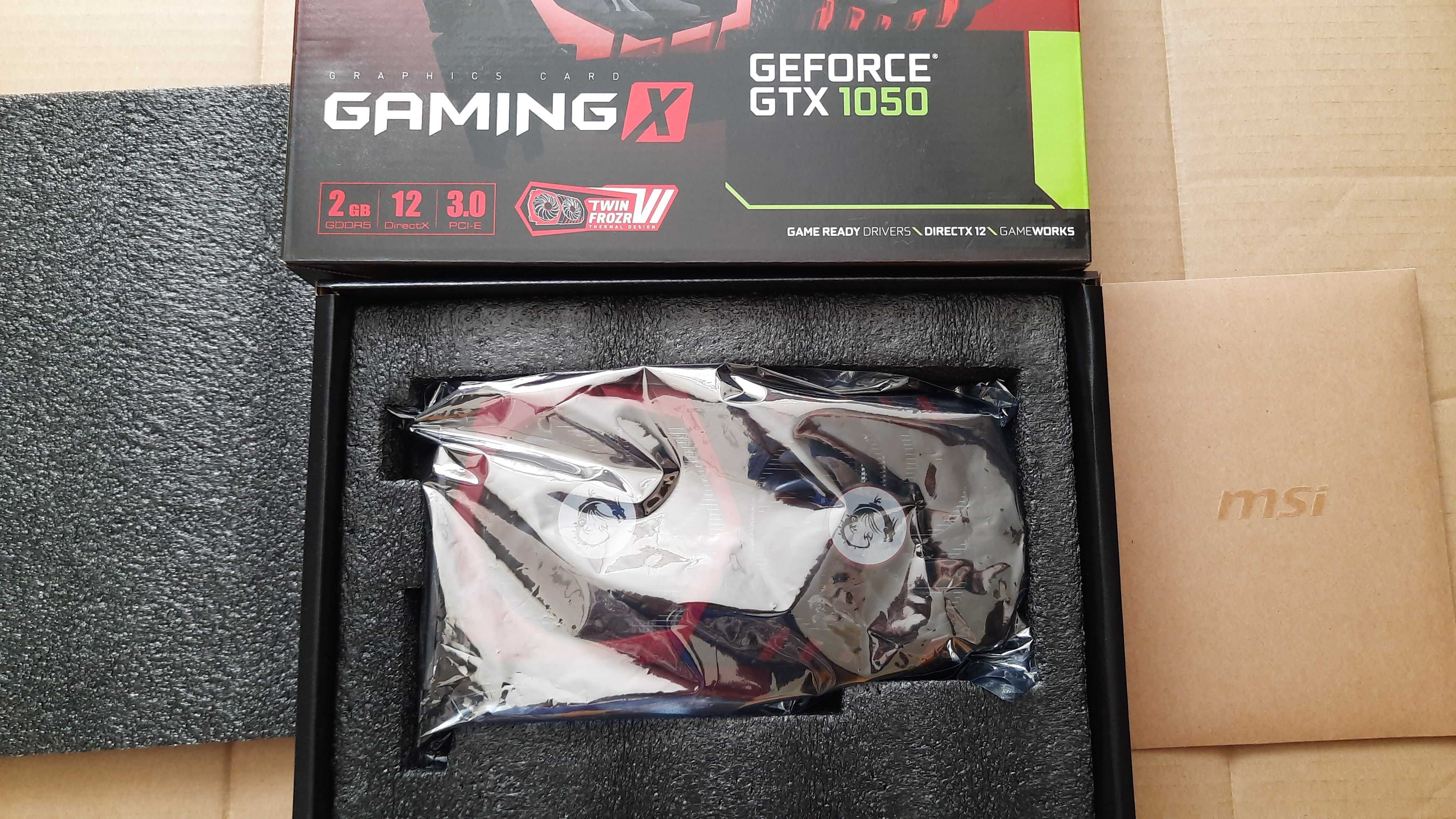 MSI GeForce GTX 1050 Gaming X 2GB