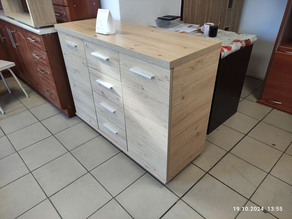 Komoda 120 NOWA gruby blat
