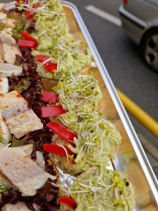 Kanapki bankietowe catering przekąski imprezy urodziny
