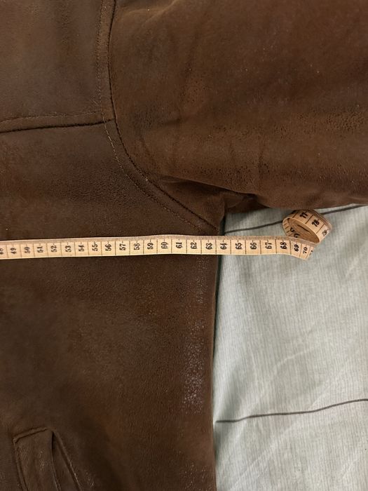 Дубленка мужская зимняя б/у р.54 , куртка