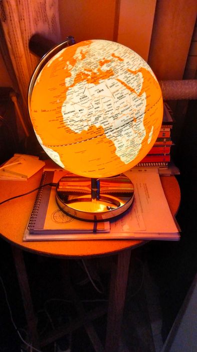 Globo terrestre vintage