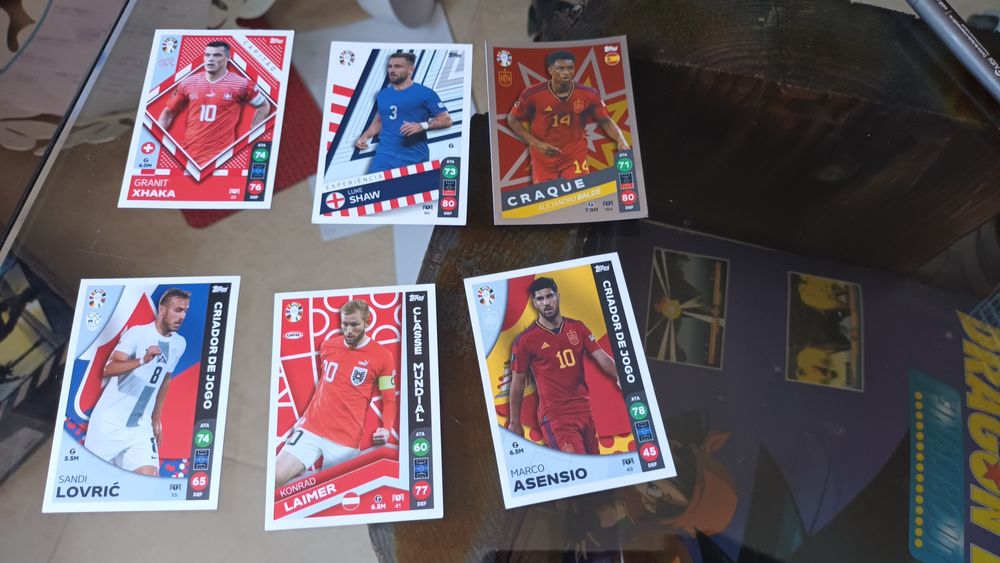Cartas Match Attax Lidl Euro 2024