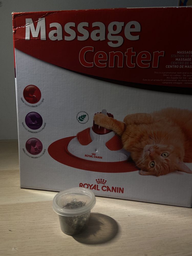 Massage center para gatos