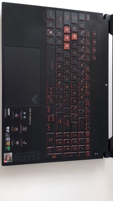 Laptop Asus Tuf R7 7735HS/RTX4050 TGP140W/512SSD/16GB/Windows 11 Gwar.