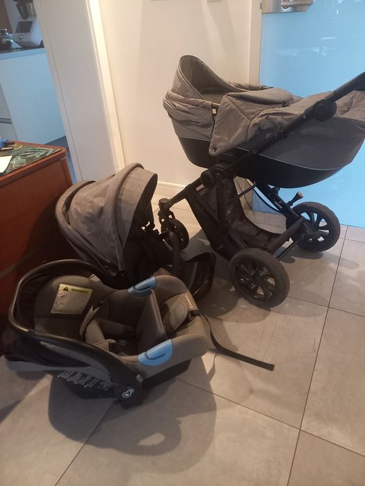 Wózek kinderkraft 3 w 1