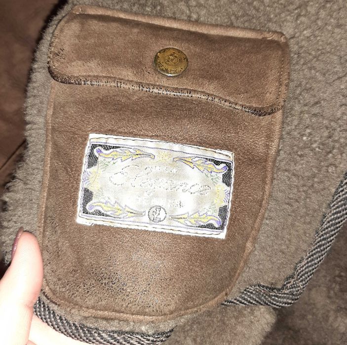 Натуральная дубленка мужская