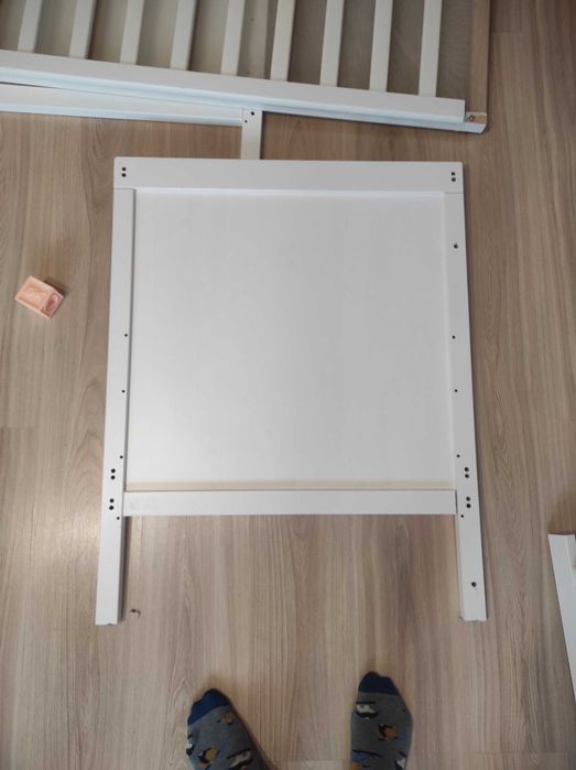 Łóżeczko dziecięce IKEA SUNDVIK białe 120x60cm + materac