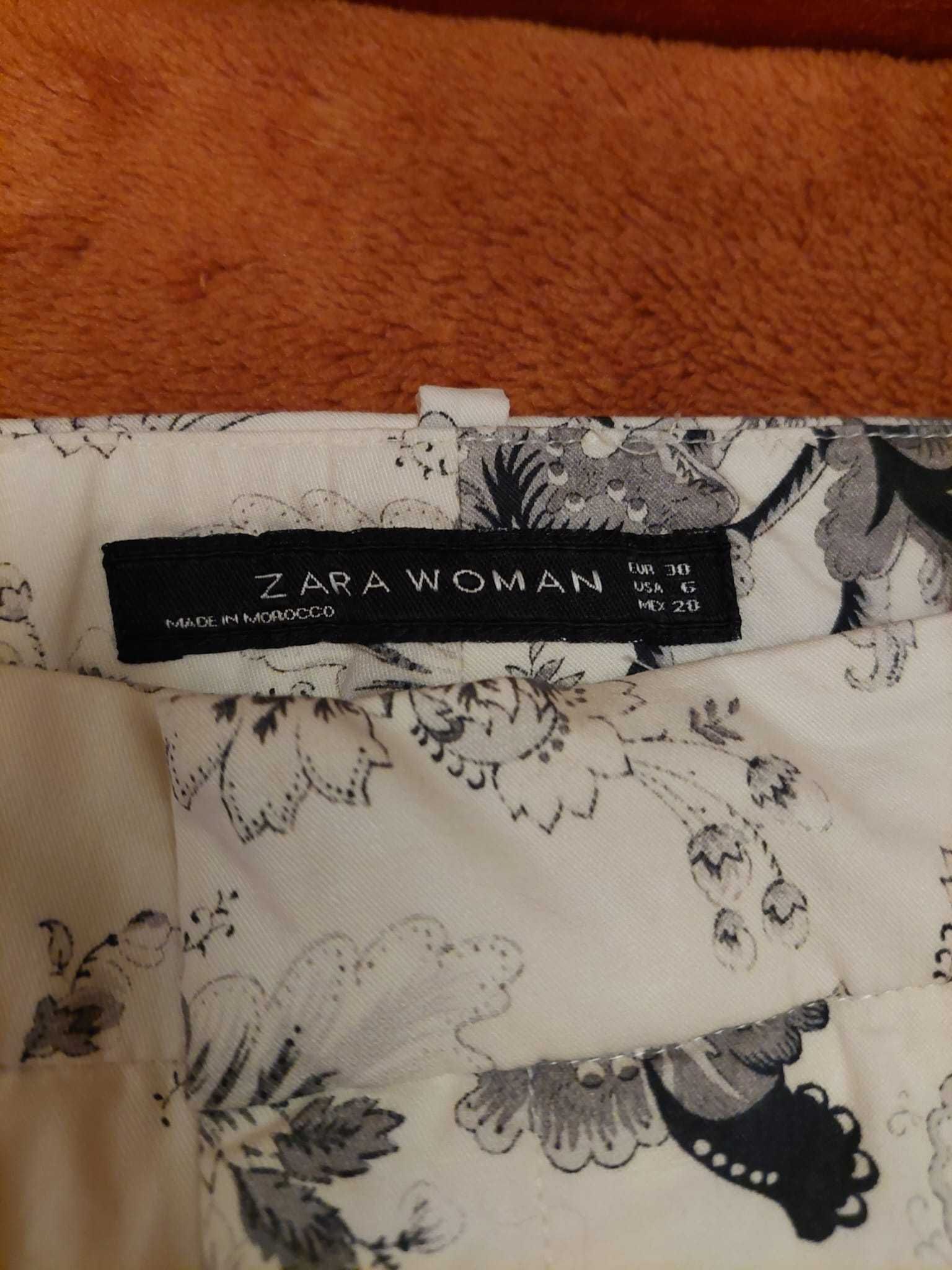 ZARA Spodnie garniturowe eleganckie r. 38