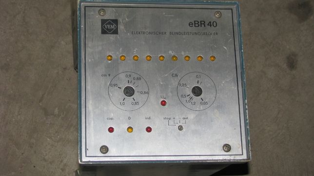 Regulator mocy biernej baterii kondensatorów VEM eBR40