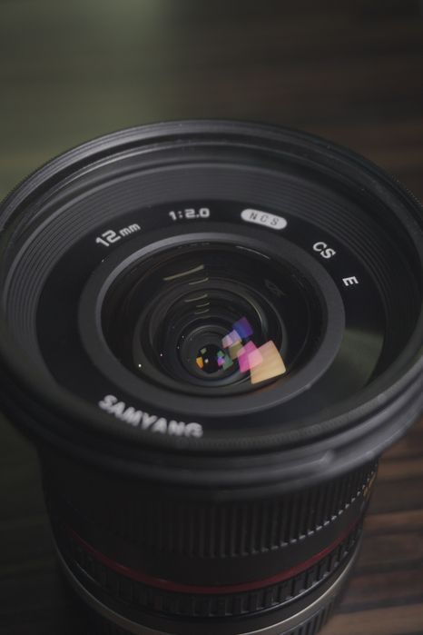 Obiektyw SAMYANG 12mm F2 Sony E Manualny