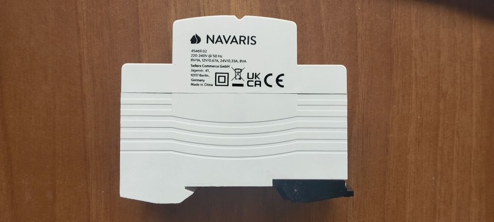 Трансформатор дверного дзвінка Navaris 8 В, 12 В, 24 В