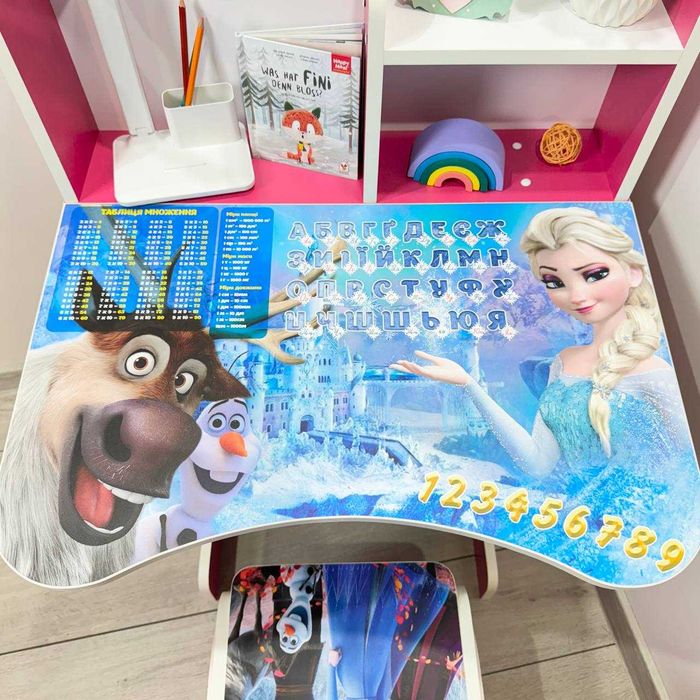 Зростаюча парта дитячий столик зі стільцем стол ростишка