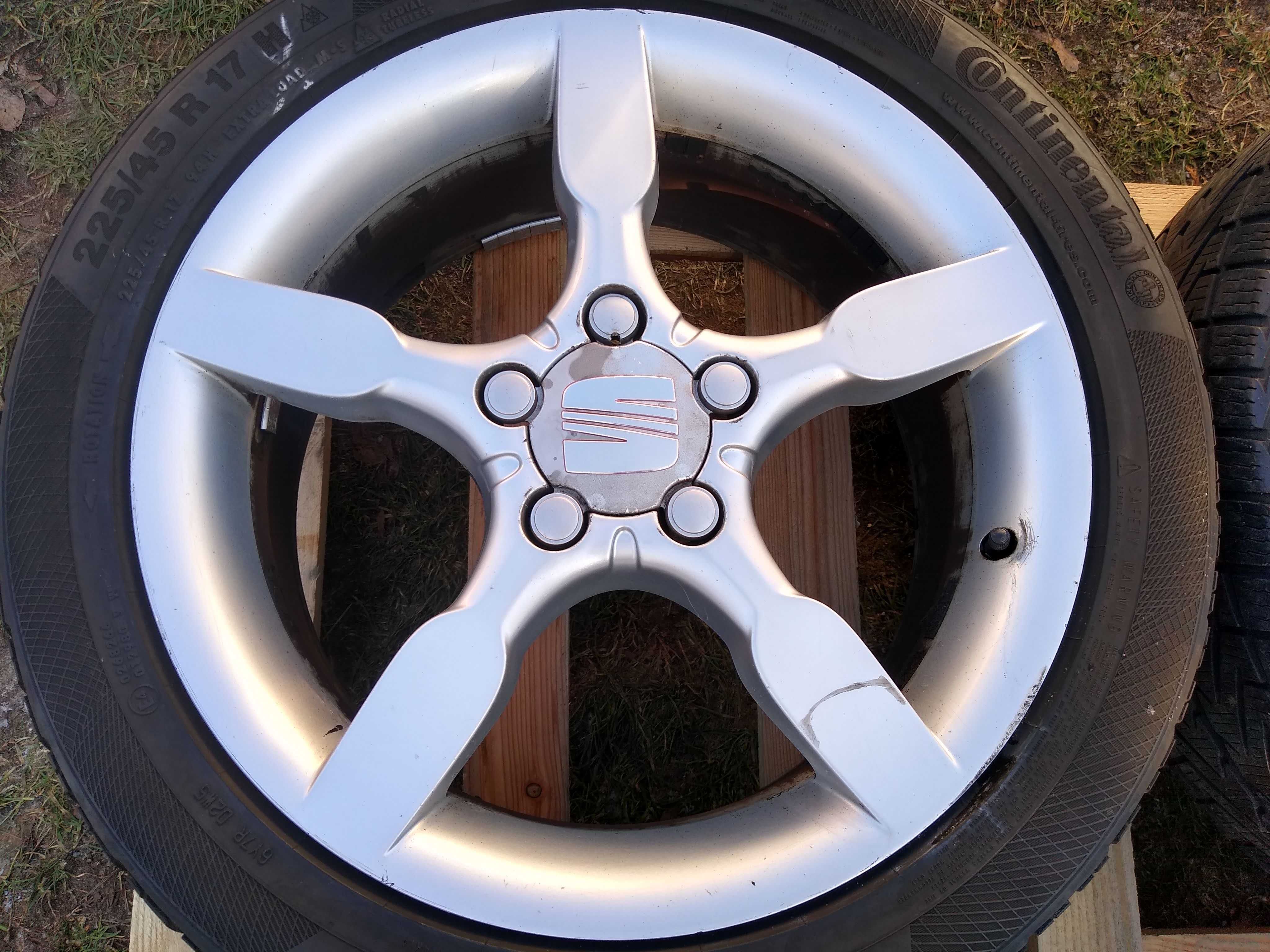 Alufelgi 17 cali 5x112 SEAT Leon Altea CUPRA Audi Seat Skoda VW A3