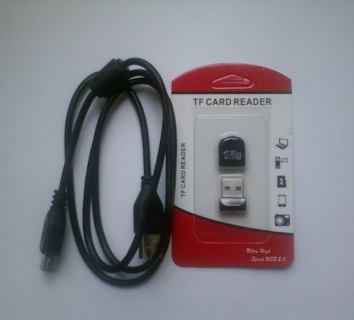 Card Reader MicroSD кабель - удлинитель USB картридер