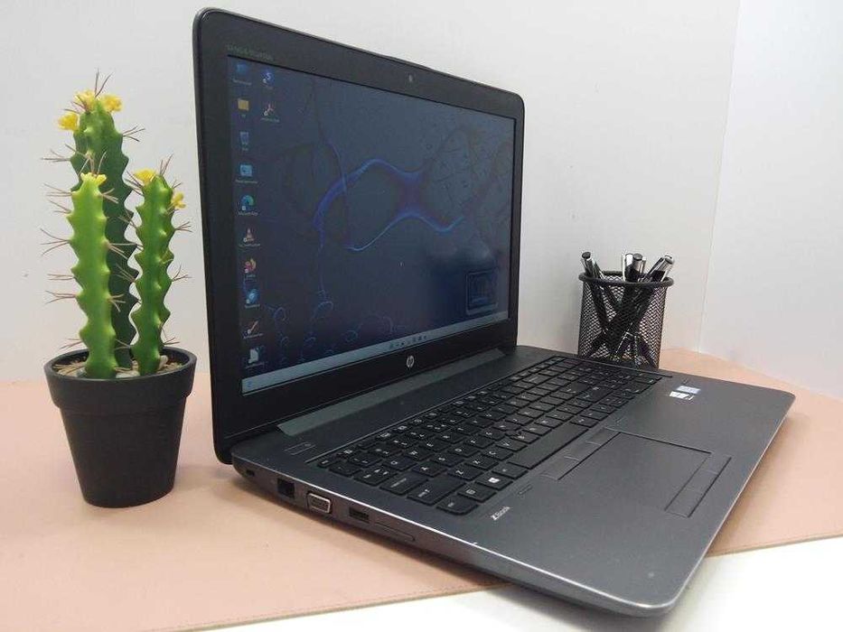 Laptop Używany HP Zbook G4 i7 16GB 256 SSD 15,6 FHD IPS W11 GW FV