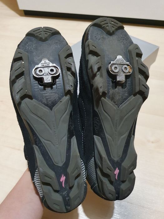 Buty damskie SPD czarne skóra Specialized Riata rozm. 39