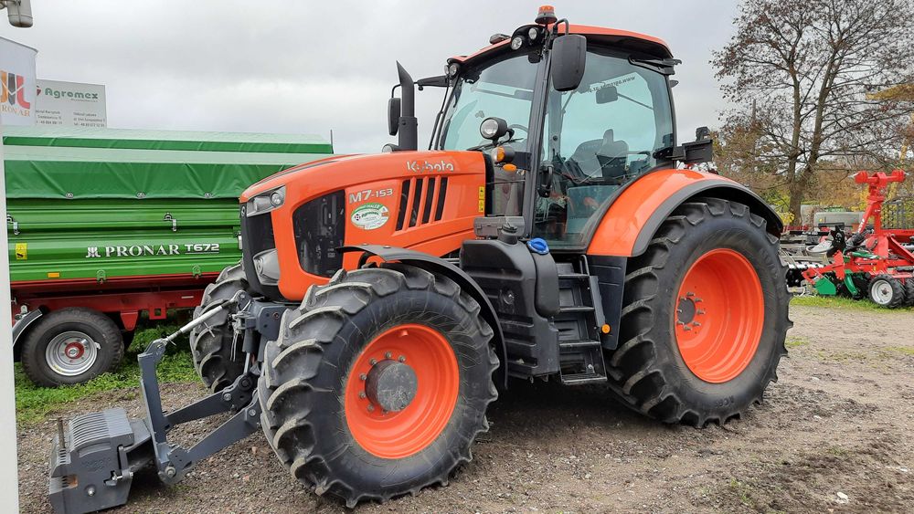 Ciągnik 150KM Kubota M7153 Powershift 54/27 GWARANCJA 3 LATA Demo