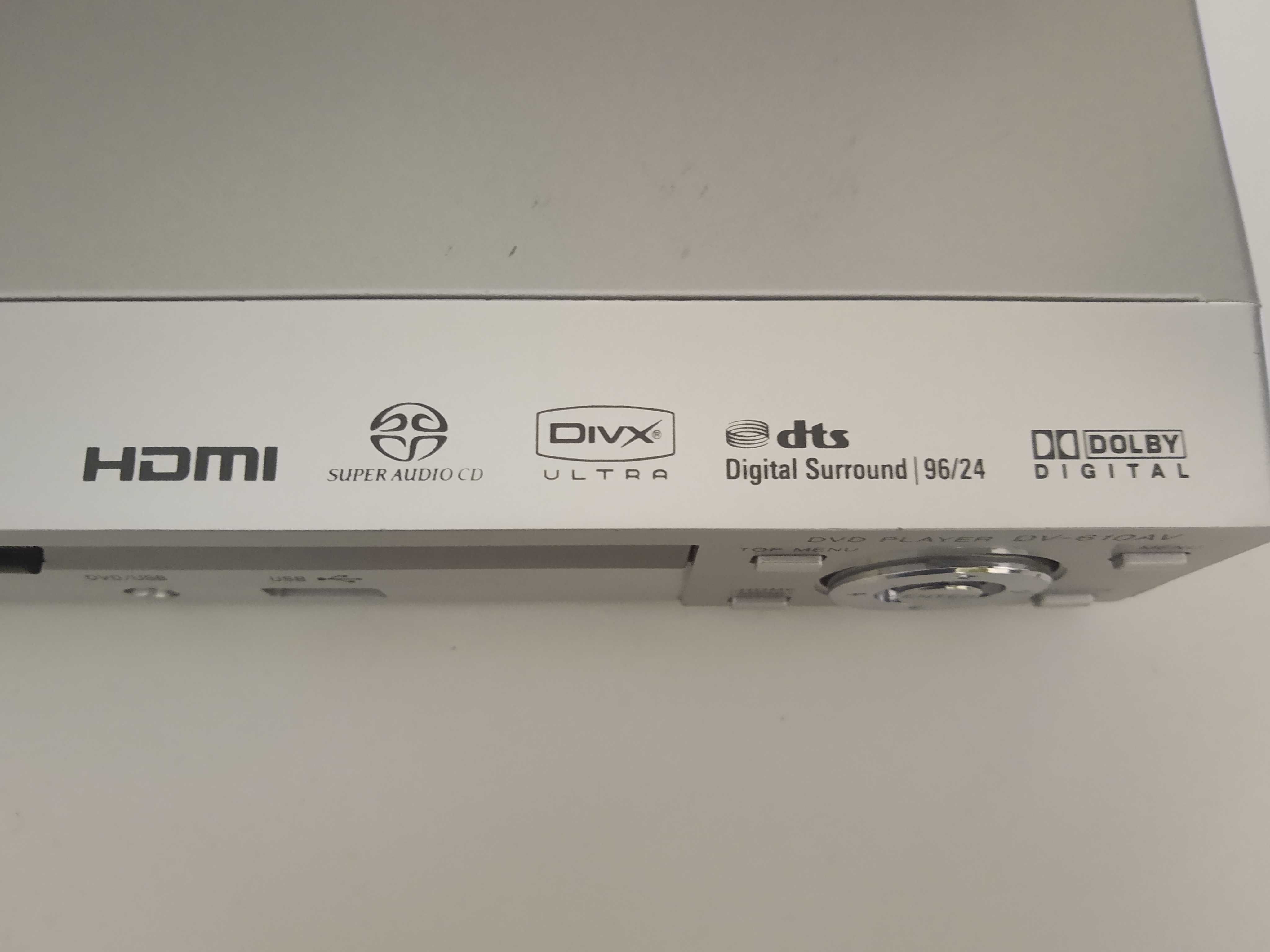 DVD Pionier DV-610AV-S Hdmi