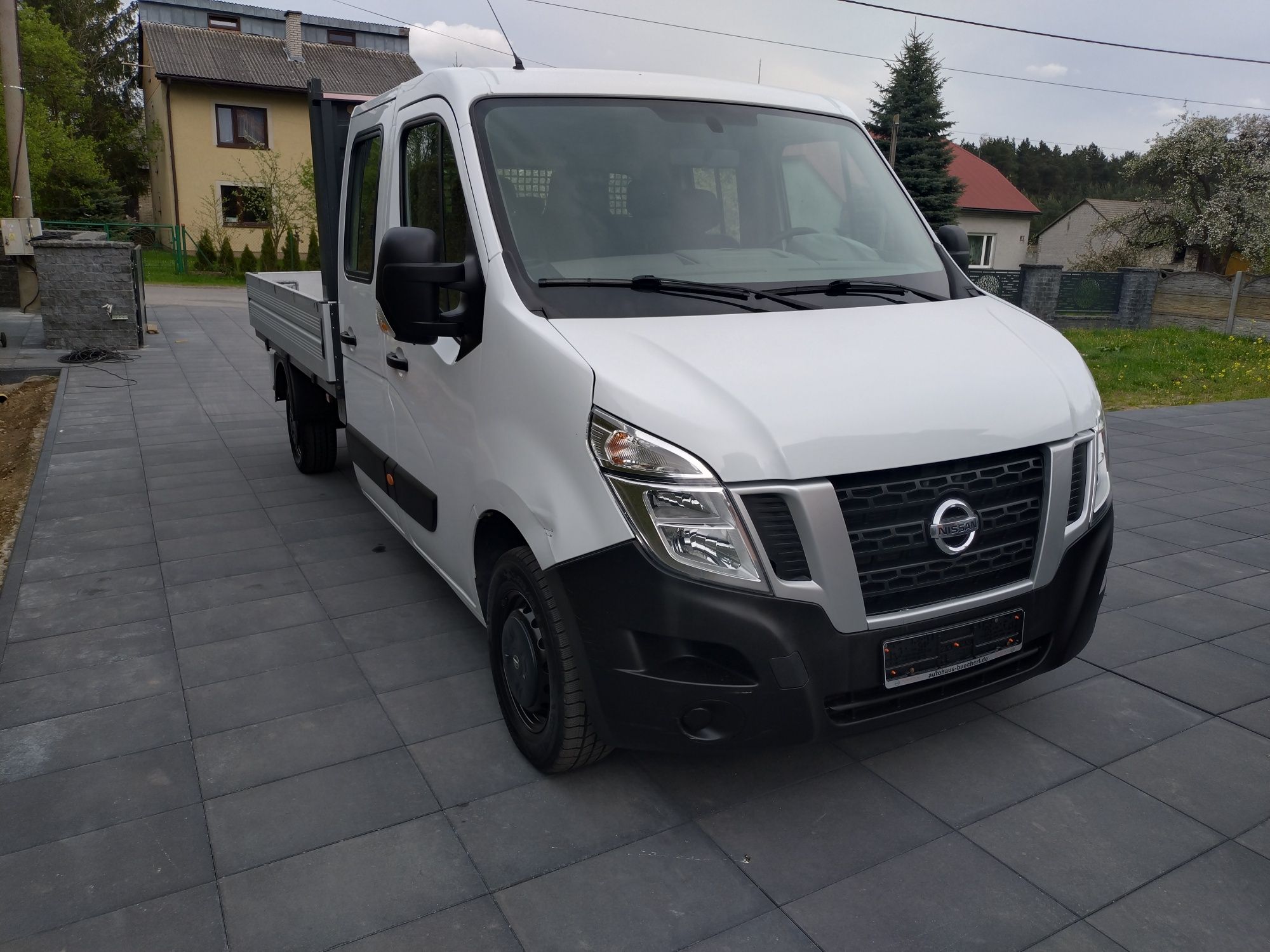 Nissan NV400 skrzynia doka brygadówka 7os. Jak Master, Movano