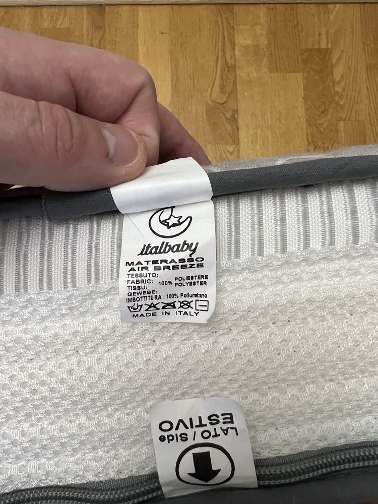 Матрац Italbaby AIR BREEZE 2023 60х120 см