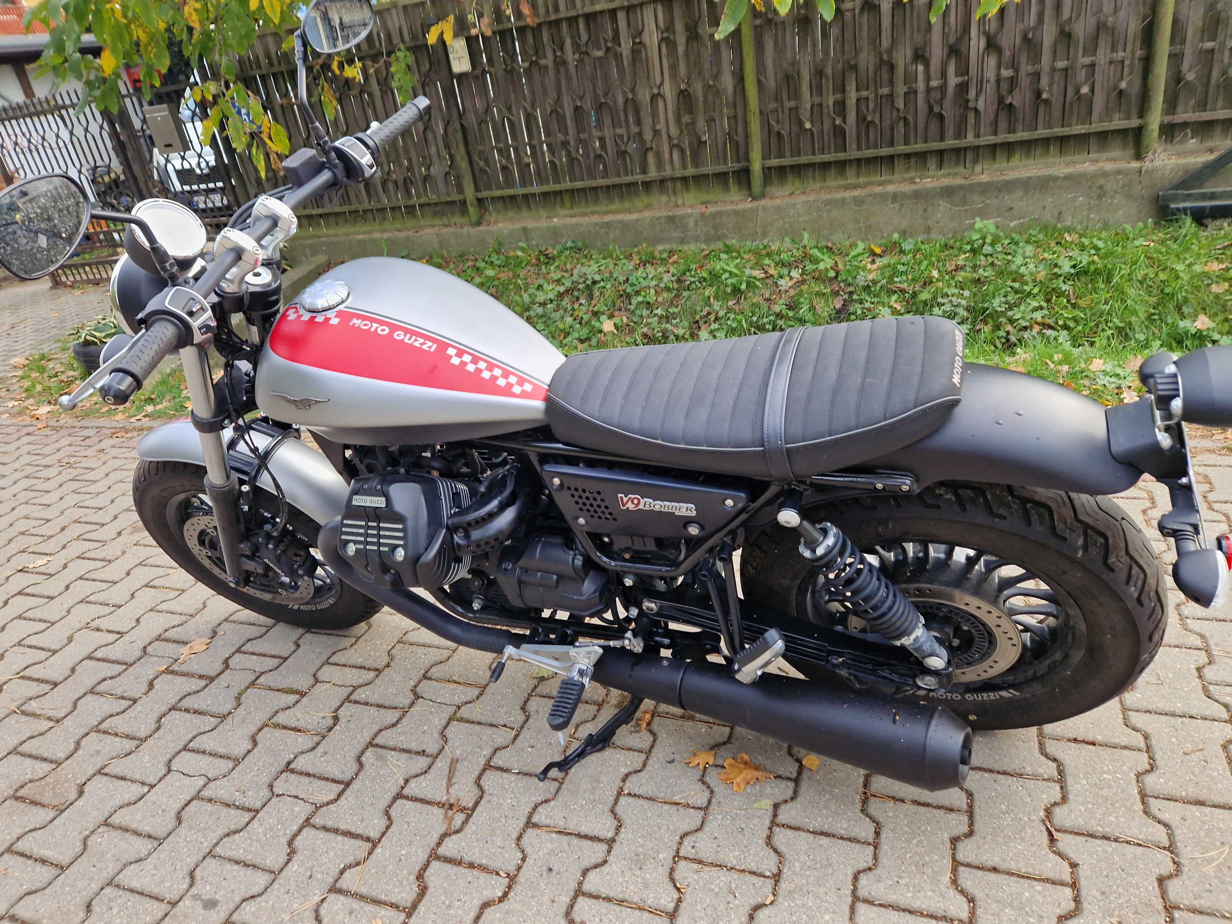 Moto Guzzi V9  Bobber 2017r zarejestrowany ubezpieczony V7