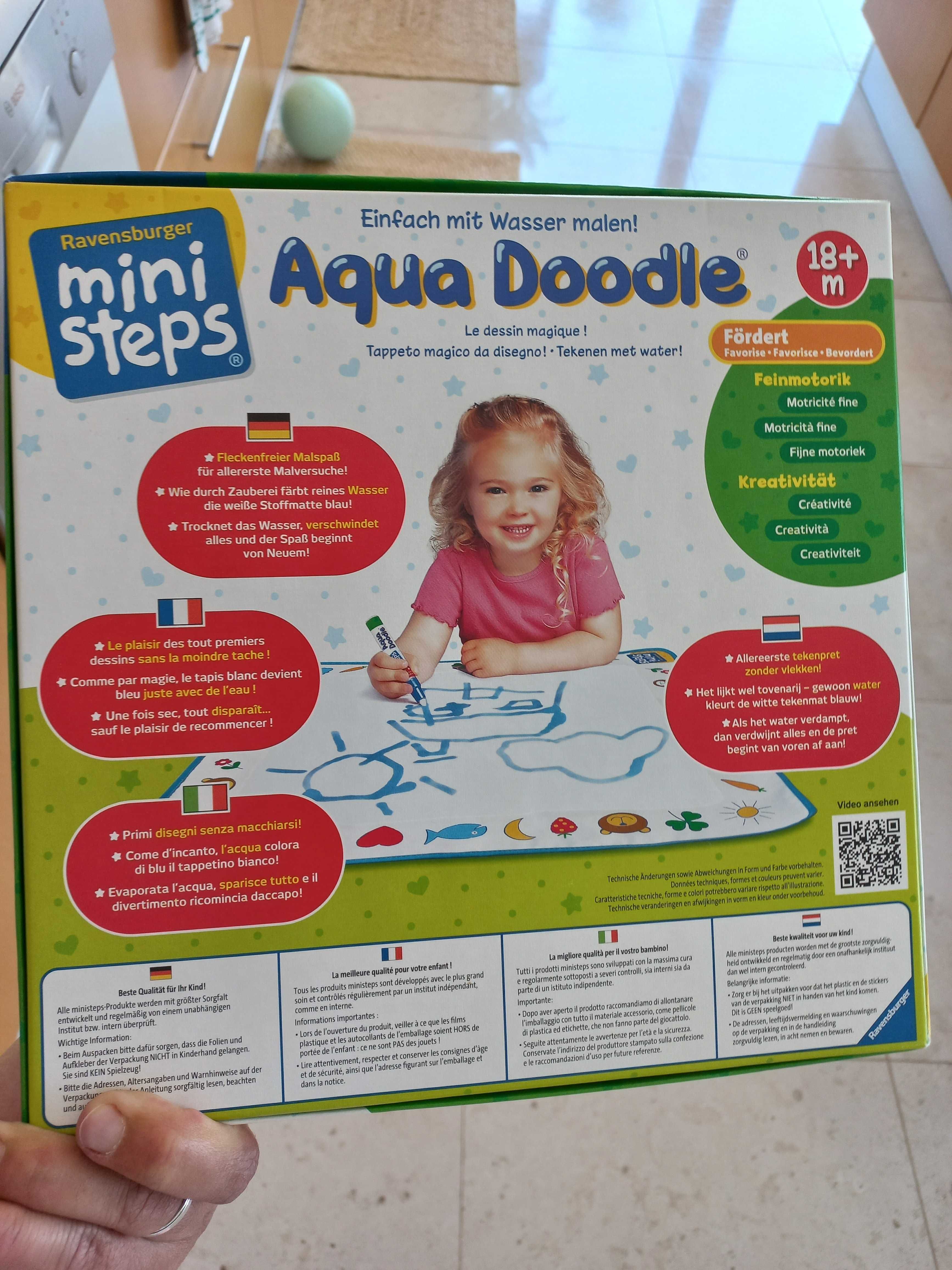 Aquadoodle, para os mais pequenos desenharem com água sem confusões