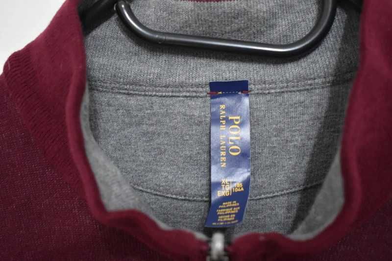 Polo Ralph Lauren burgundowa bluza najnowszy model jak nowa XL XXL