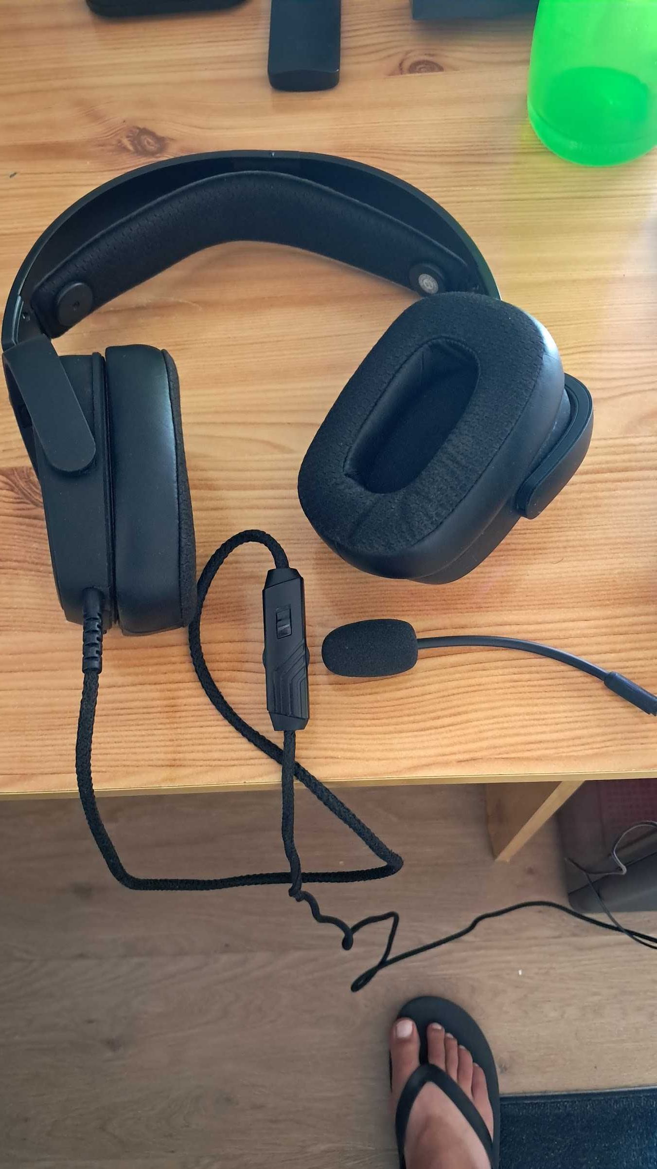 Headset Mars Gaming RGB MHAX Preto