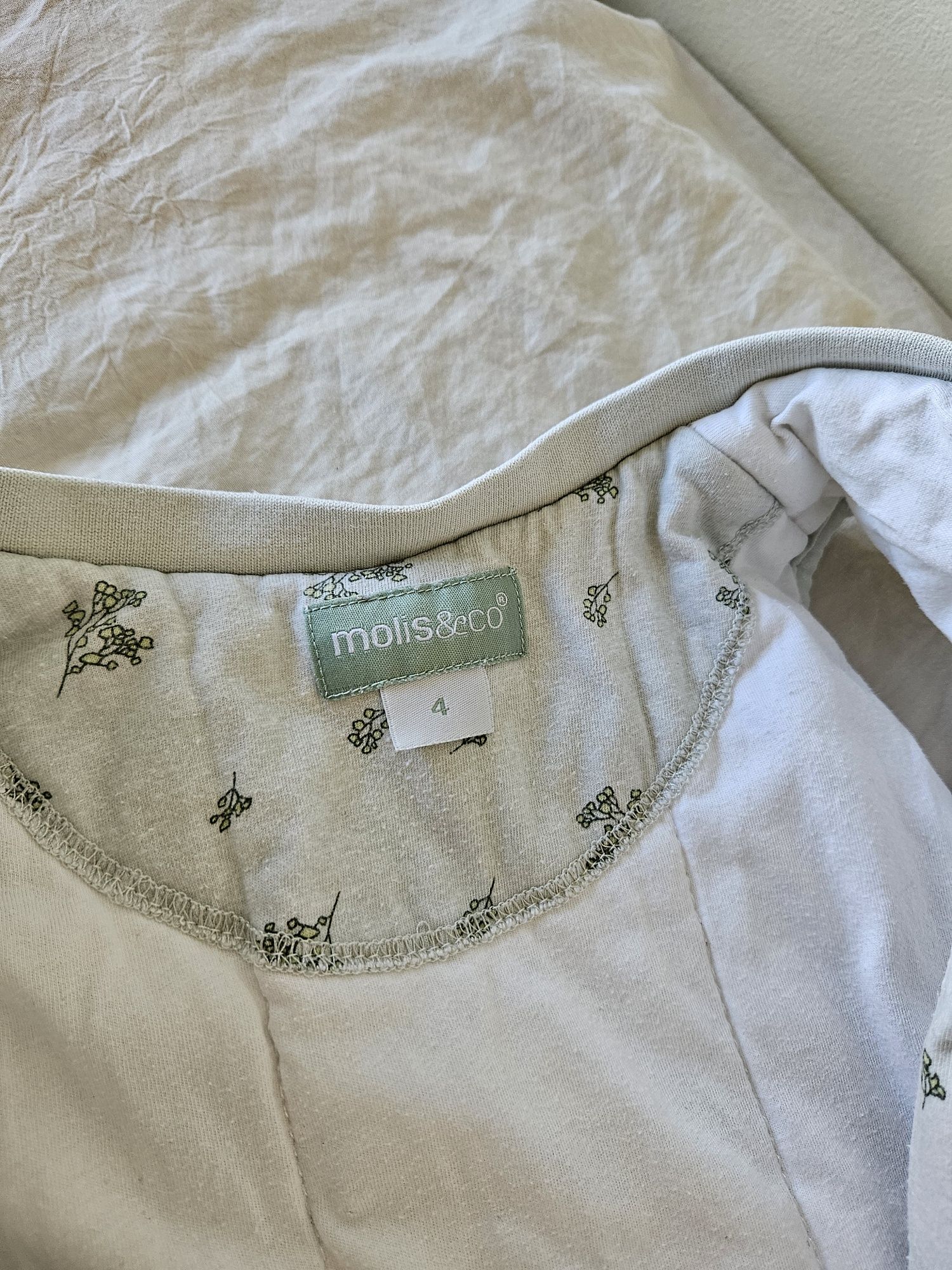 Saco de dormir Molis&co, 4anos, Tog 2,5 sem mangas, com meias