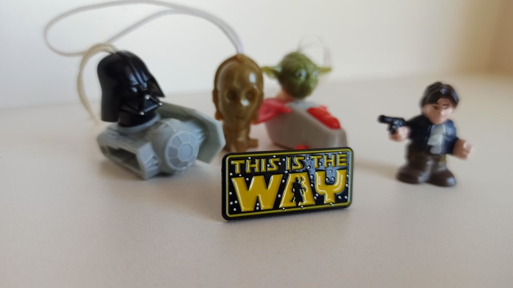 Набор Киндер игрушки star wars звёздные войны Хан соло kinder