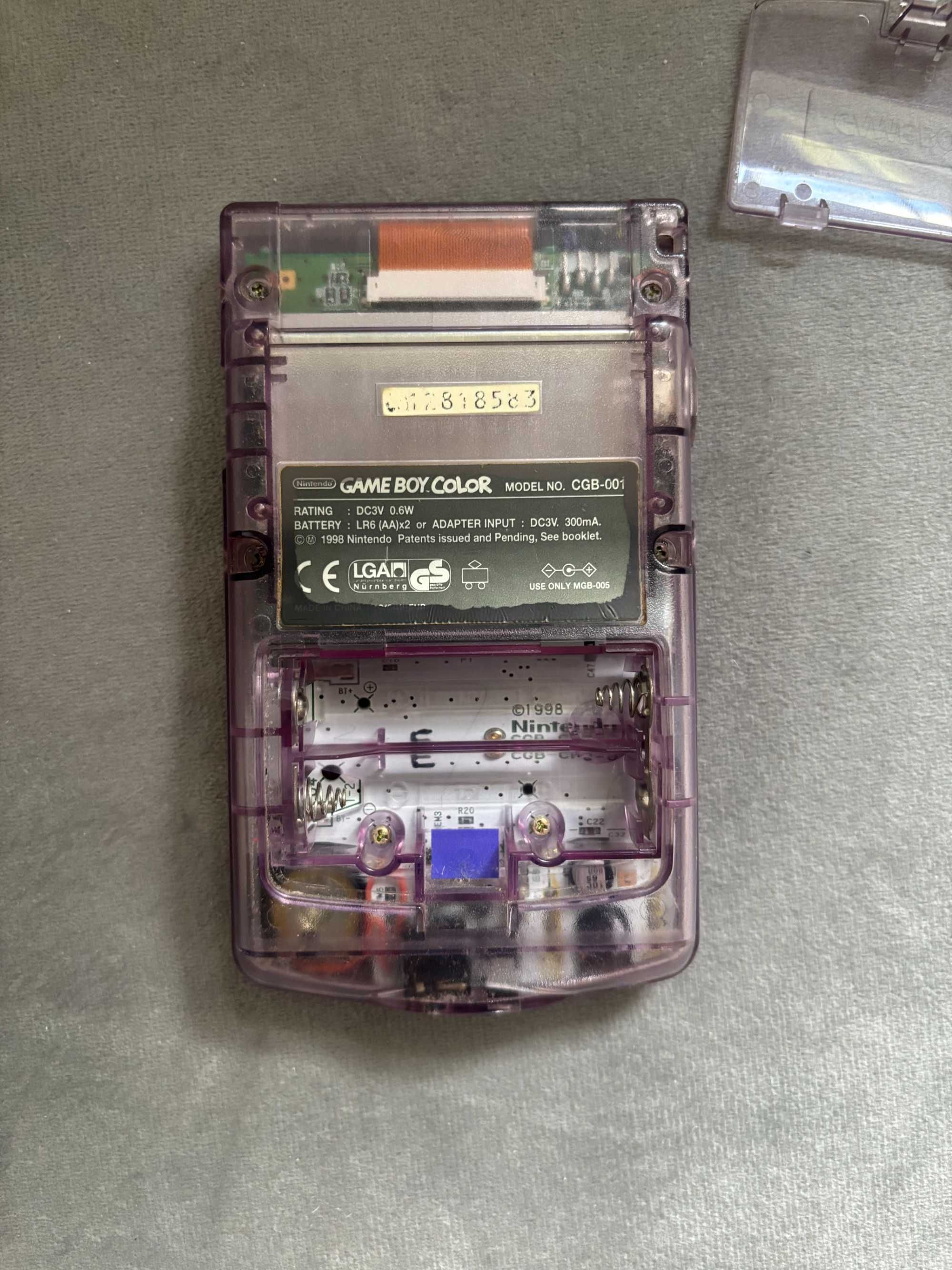 Gameboy Color Com Caixa e Manual