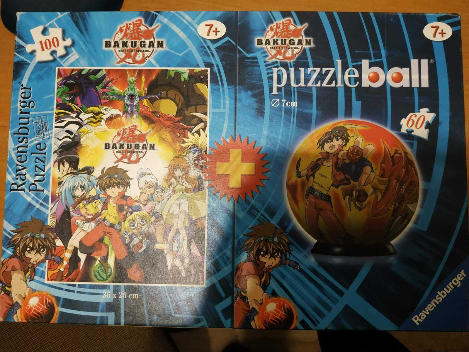 Puzzle Bakugan 2w1 3D