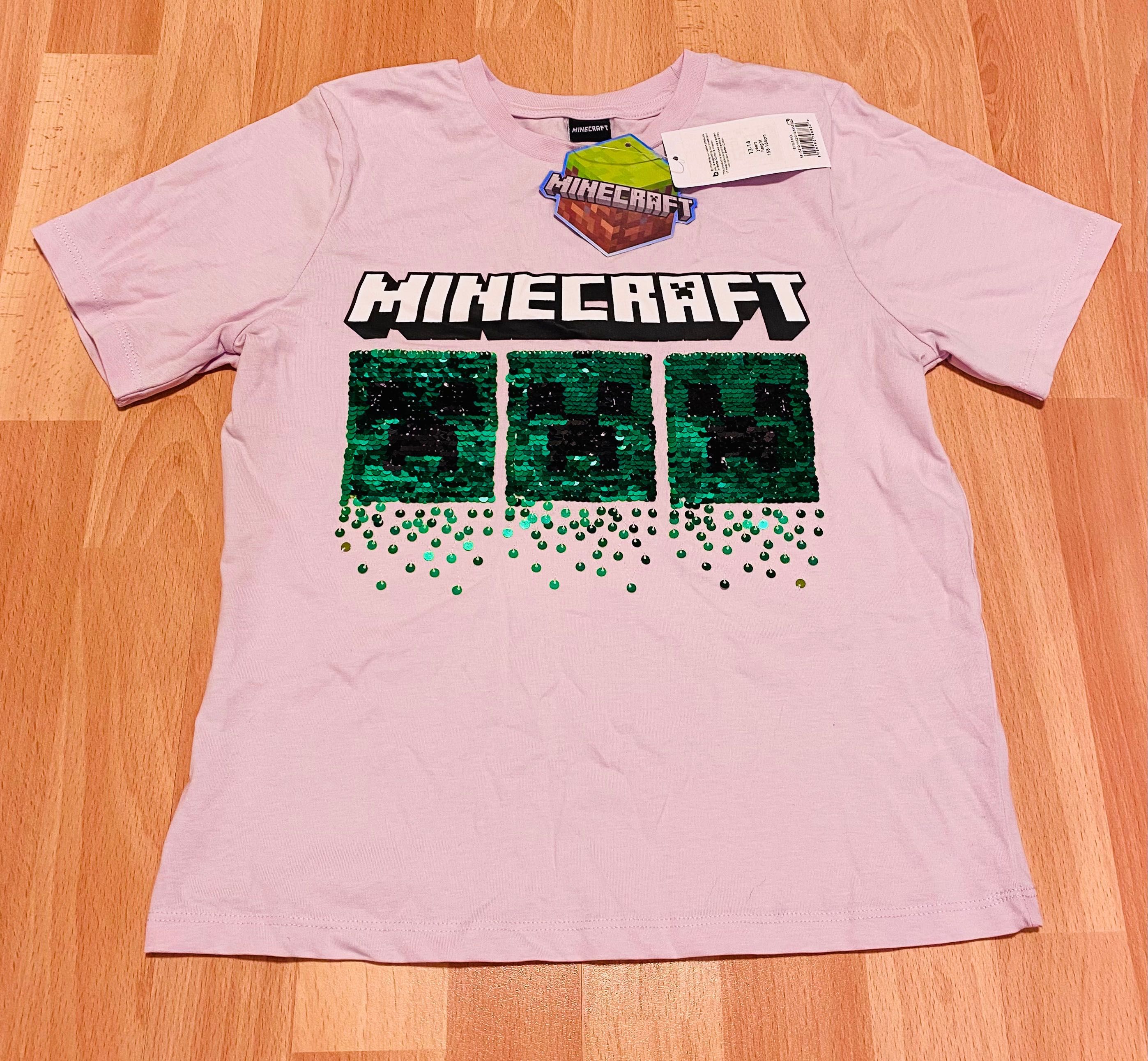Minecraft Koszulka Zmieniająca kolor 158-164 cm 13-14 lat