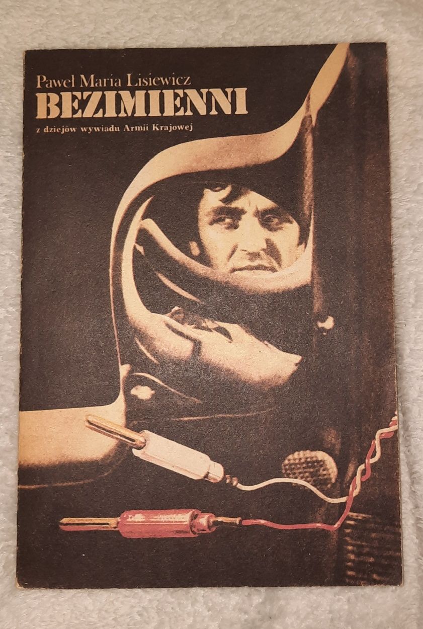 Paweł Maria Lisiewicz "Bezimienni" książka wydanie I armia krajowa