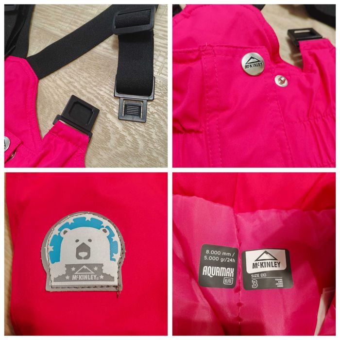 Штаны лыжные детские 2,5-3 года 98 см рост Mc kinley Австрия