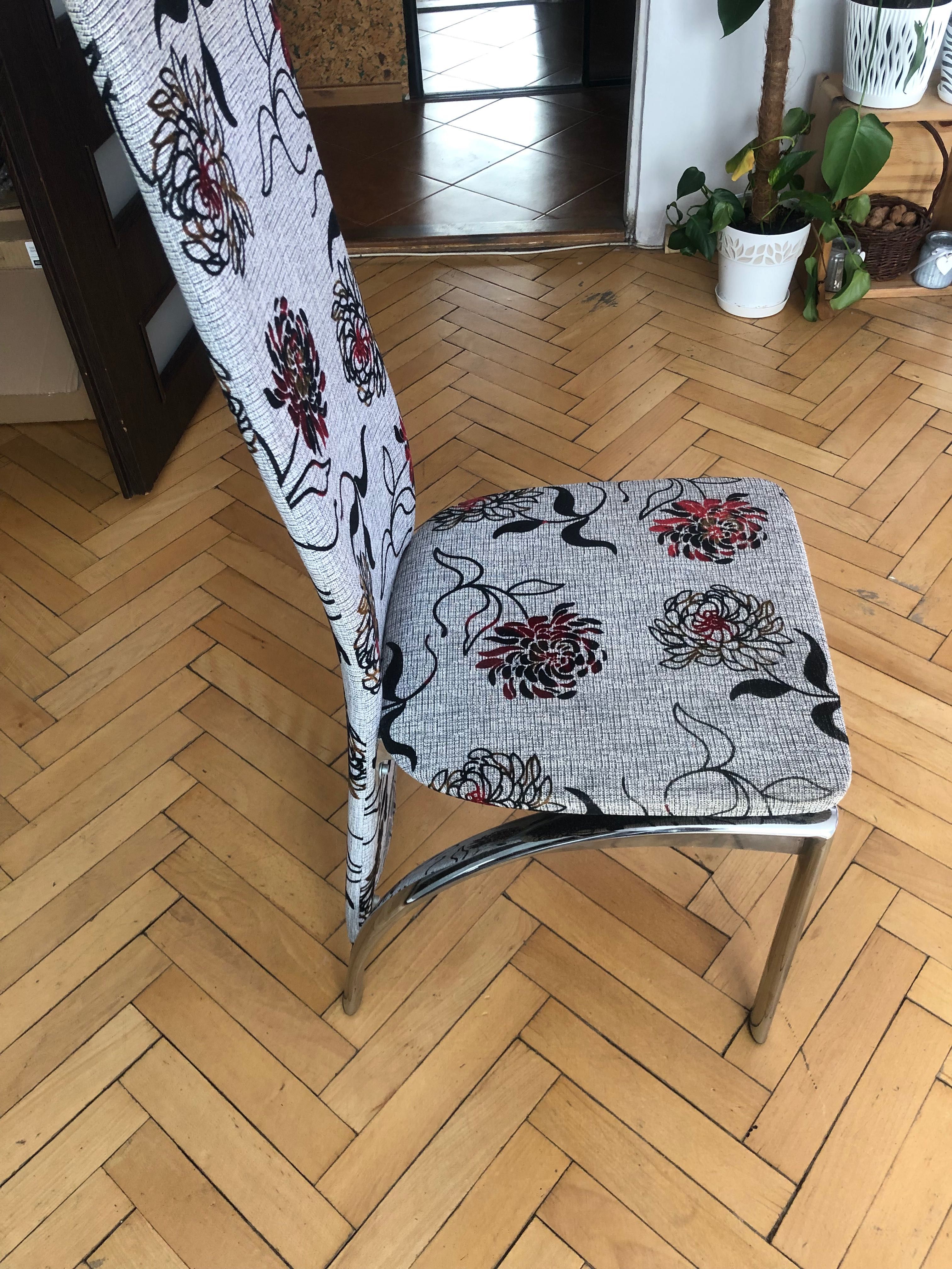 Sprzedam szklany designerski  stół (Tempered)z krzesłami