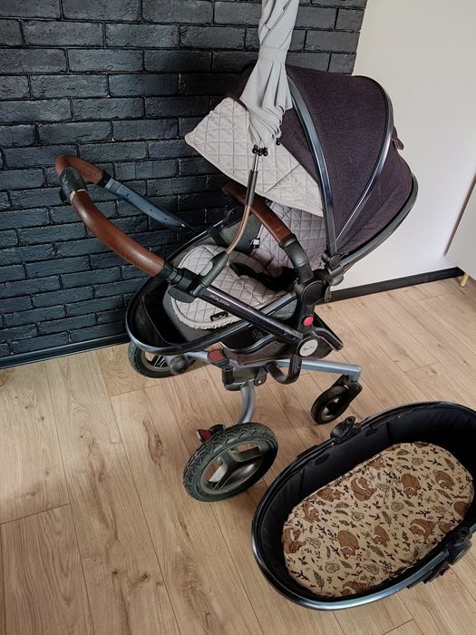 Wózek 2w1 czarny