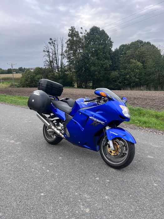 Honda CBR 1100xx 2003r Grzane Manetki Stalowy Oplot Kufry