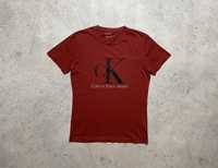 Мужская Футболка Calvin Klein Jeans С Большим Логотипом,Оригинал,S,CK