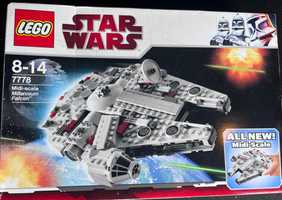 LEGO Star Wars Sokół Millennium w średniej skali 7778