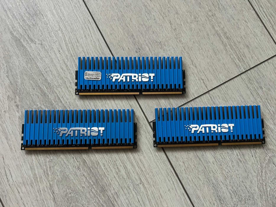 PATRIOT DDR3 3x2GB Triple 6GB PVT36G1600LLK Viper Series 1600Mhz