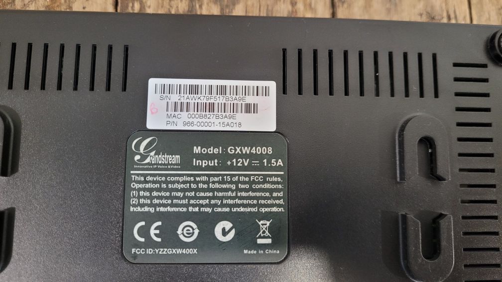 Аналоговый шлюз GRANDSTREAM GXW4008.