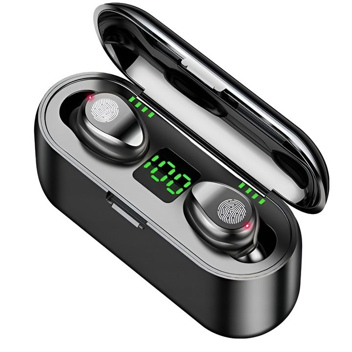 Słuchawki Bezprzewodowe Bluetooth 5.3 3 Gen Model 2024 Mikrofon + Powe