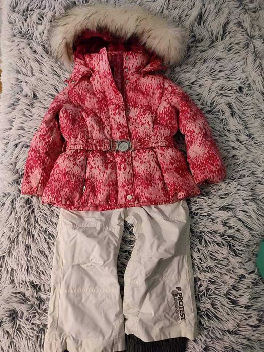 Kombinezon zimowy narciarski 2 lata kurtka puchowa Poivre Blanc