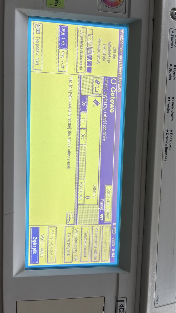 Ricoh Aficio 3235C skaner drukarka urządzenie wielofunkcyjne