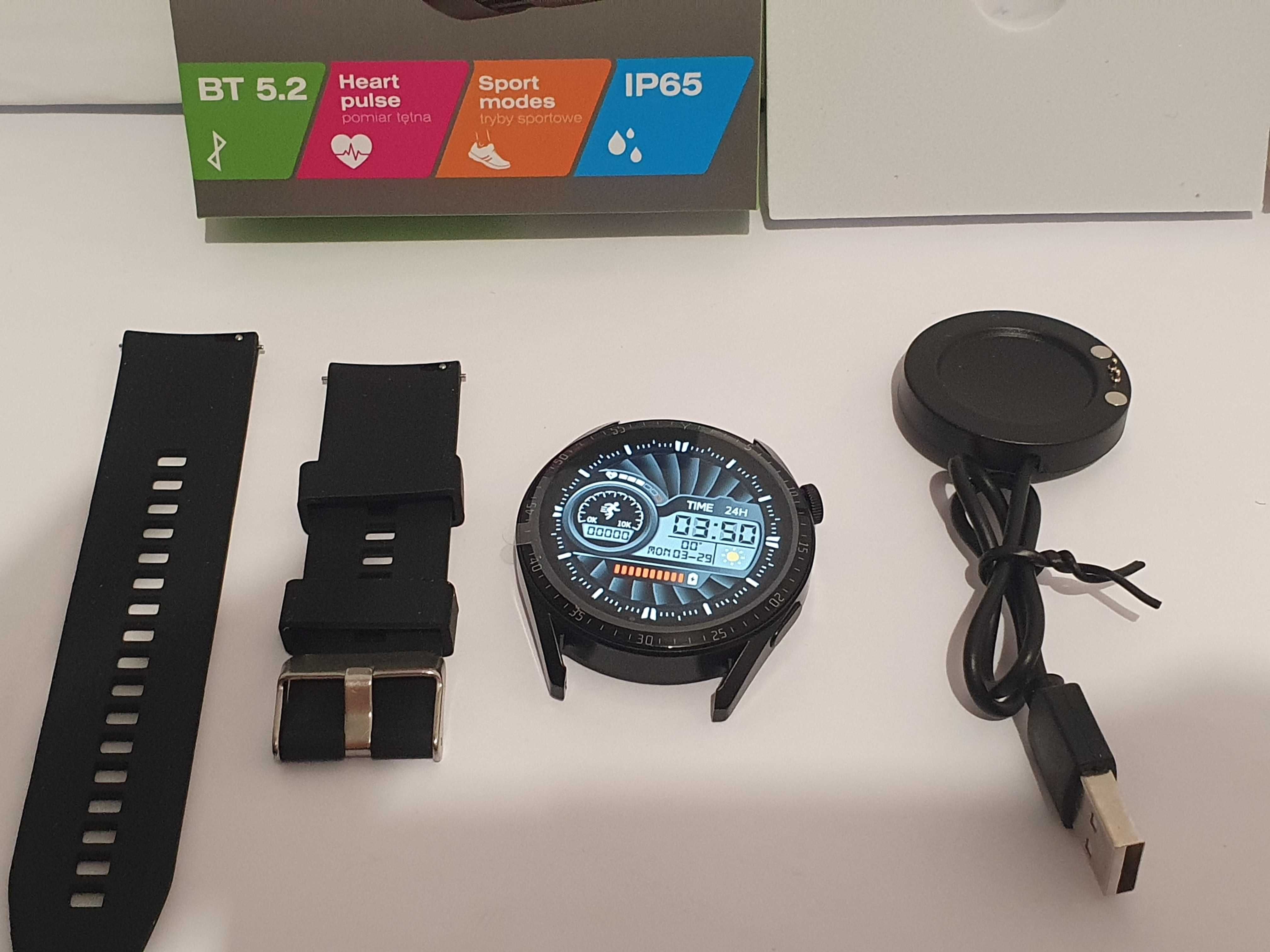 TRACER SM6 OPAL zegarek smartwatch BT 5,2 calling Najnowszy Model