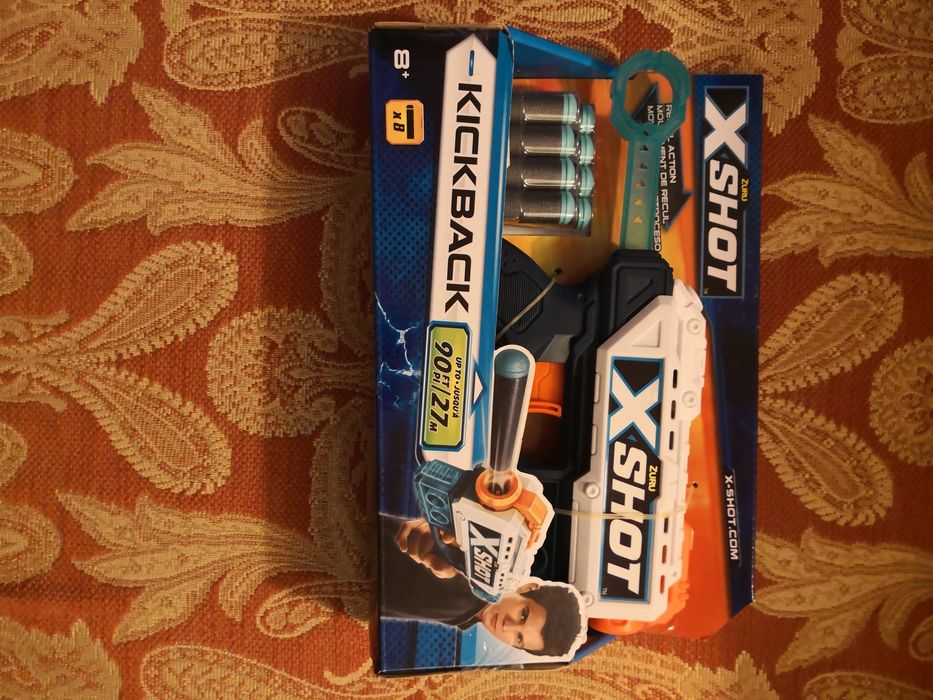 Zuru Xshot kickback novo. Selado.